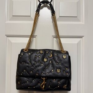 Rebecca Minkoff Edie Flap Shoulder with Celestial Studs